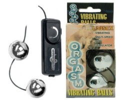 Виброшарики серебряные Orgasm Vibrating Balls