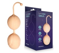 Вагинальные шарики Sirius со смещенным центром тяжести цвета слоновой кости
