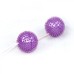 Анально-вагинальные шарики с мягкими шипами фиолетовые - фото 1