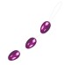 Анально-вагинальные шарики на веревке фиолетовые - фото 1