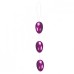 Анально-вагинальные шарики на веревке фиолетовые - фото 2