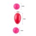 Анально-вагинальные шарики со смещенным центром тяжести розовые - фото 2