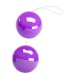 Анально-вагинальные шарики Twins Ball фиолетовые - фото 4