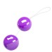 Анально-вагинальные шарики Twins Ball фиолетовые - фото 3