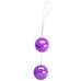 Анально-вагинальные шарики Twins Ball фиолетовые - фото 2