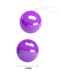 Анально-вагинальные шарики Twins Ball фиолетовые - фото 1