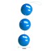 Три вагинальных шарика на сцепке Sexual Balls голубые - фото 3