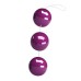 Три вагинальных шарика на сцепке Sexual Balls фиолетовые - фото 5