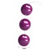 Три вагинальных шарика на сцепке Sexual Balls фиолетовые - фото 6