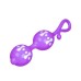 Анально-вагинальные шарики Orgasmic Balls пурпурные - фото 4