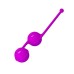 Утяжелённые вагинальные шарики со смещённым центром тяжести фиолетовые - фото 1