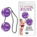 Вагинальные шарики Classix Duo-Tone Balls фиолетовые - фото