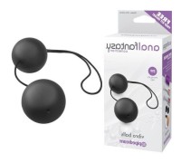Анальные шарики AFC Vibro Balls Black