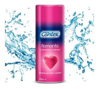 Гель-смазка Contex Romantic с ароматом клубники 100 мл