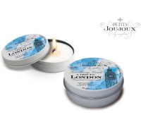 Массажная свеча Petits Joujoux London с ароматом ревеня, амбры и чёрной смородины 33 гр