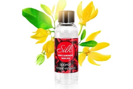 Массажное масло Silk с ароматом иланг-иланга 50 мл