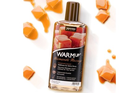 Разогревающее массажное масло WARMup со вкусом карамели съедобное 150 мл
