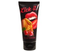 Гель ароматизированный Lick It дикая вишня 100 мл