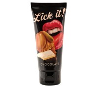 Гель ароматизированный Lick it белый шоколад 100 мл