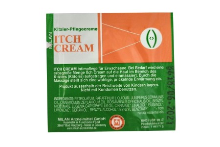 Крем для усиления возбуждения Itch Cream 1 мл