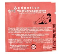 Пробник возбуждающего крема для двоих Seduction 1 мл