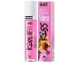 Блеск для губ Intt Gloss Vibe Tutti-frutti с эффектом вибрации, тропик 6 гр