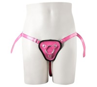 Ремень для страпона розовый Strap-on Miracle Interaction