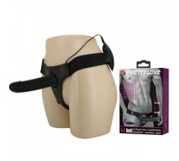 Фалопротез черного цвета с вибрацией