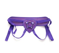 Ремень для страпона фиолетовый