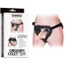 Ремень для страпона Orgasm cozy harness series черный кружевной - фото 1