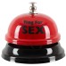 Звонок настольный Ring For Sex, красный - фото 1