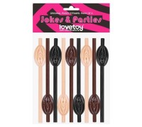 Трубочки цветные Original Pussy Straws – Pack of 9