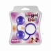 Шарики вагинальные Kegel ball пурпурные - фото 1