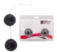 Увеличенные шарики вагинальные 4,5 см, черные