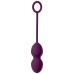 Фиолетовые вагинальные шарики Nova Ball со смещенным центром тяжести - фото 3