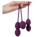 Фиолетовые вагинальные шарики Nova Ball со смещенным центром тяжести - фото 11