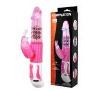 Вибратор Hi-Tech с ротацией Fascination