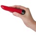 Красный вибратор Lady Finger - фото 3