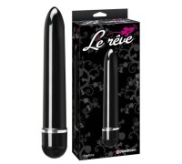 Черный классический вибратор Le Reve Slimline
