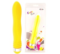 Классический желтый вибратор Sexus Funny Five