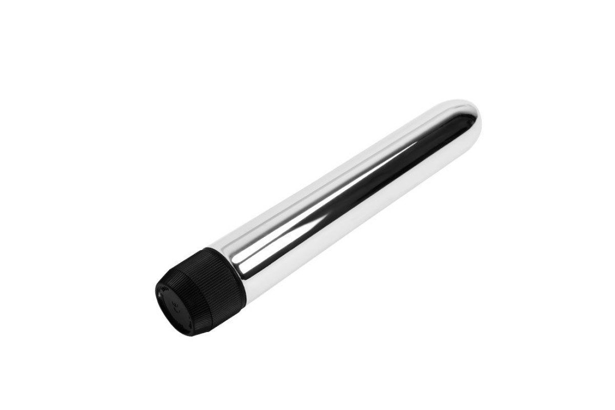 Классический вибратор Jewel (черный): 19.5 см, 10 режимов вибрации, 8500 оборотов/мин, АБС/силикон