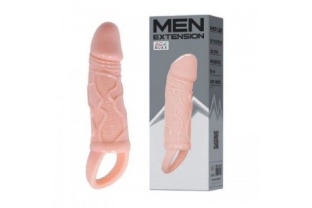 Телесная насадка на пенис удлиняющая Men Extension