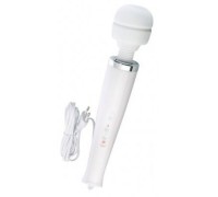 Белый вибромассажер Super massager с 10 режимами вибрации