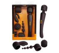 Вибромассажер с насадками Pornhub Supercharged Wand Set