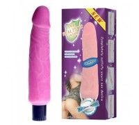 Вибратор из киберкожи розовый The Realistic Cock