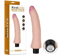 Реалистичный вибратор Real Softee 20 см
