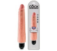 Телесный вибратор-реалистик 9 Vibrating Stiffy