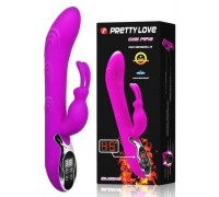Перезаряжаемый Кролик с подогревом Pretty Love Digi Fire 