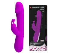 Вибратор со стимуляцией клитора Robert 30 функций вибрации