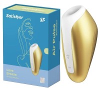 Вакуумно-волновой стимулятор клитора Satisfyer Love Breeze золотой